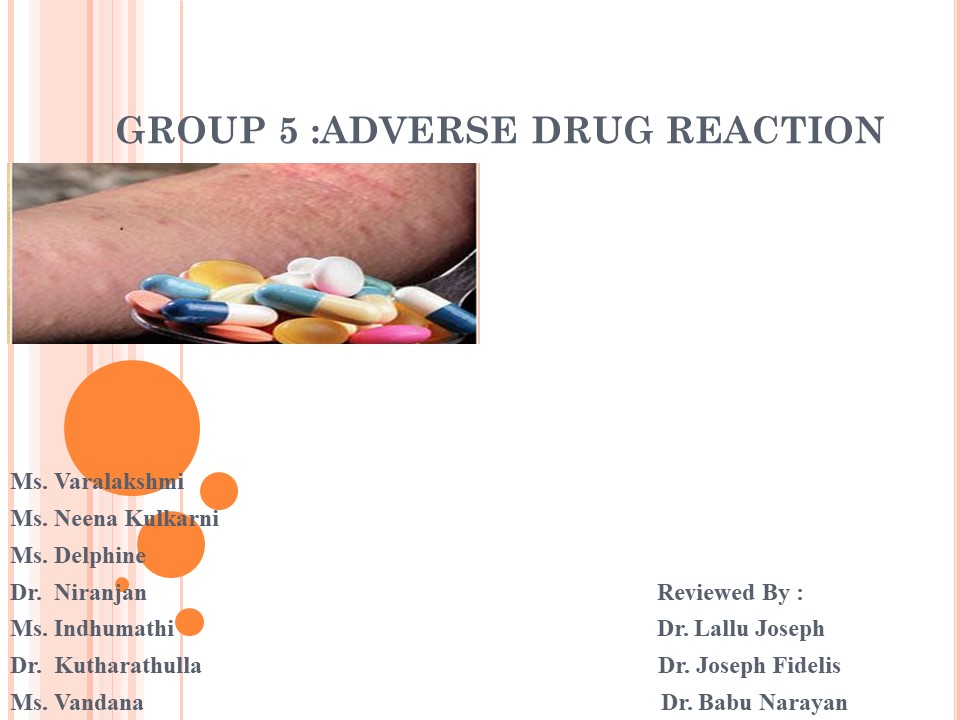 Adverse Drug Reaction